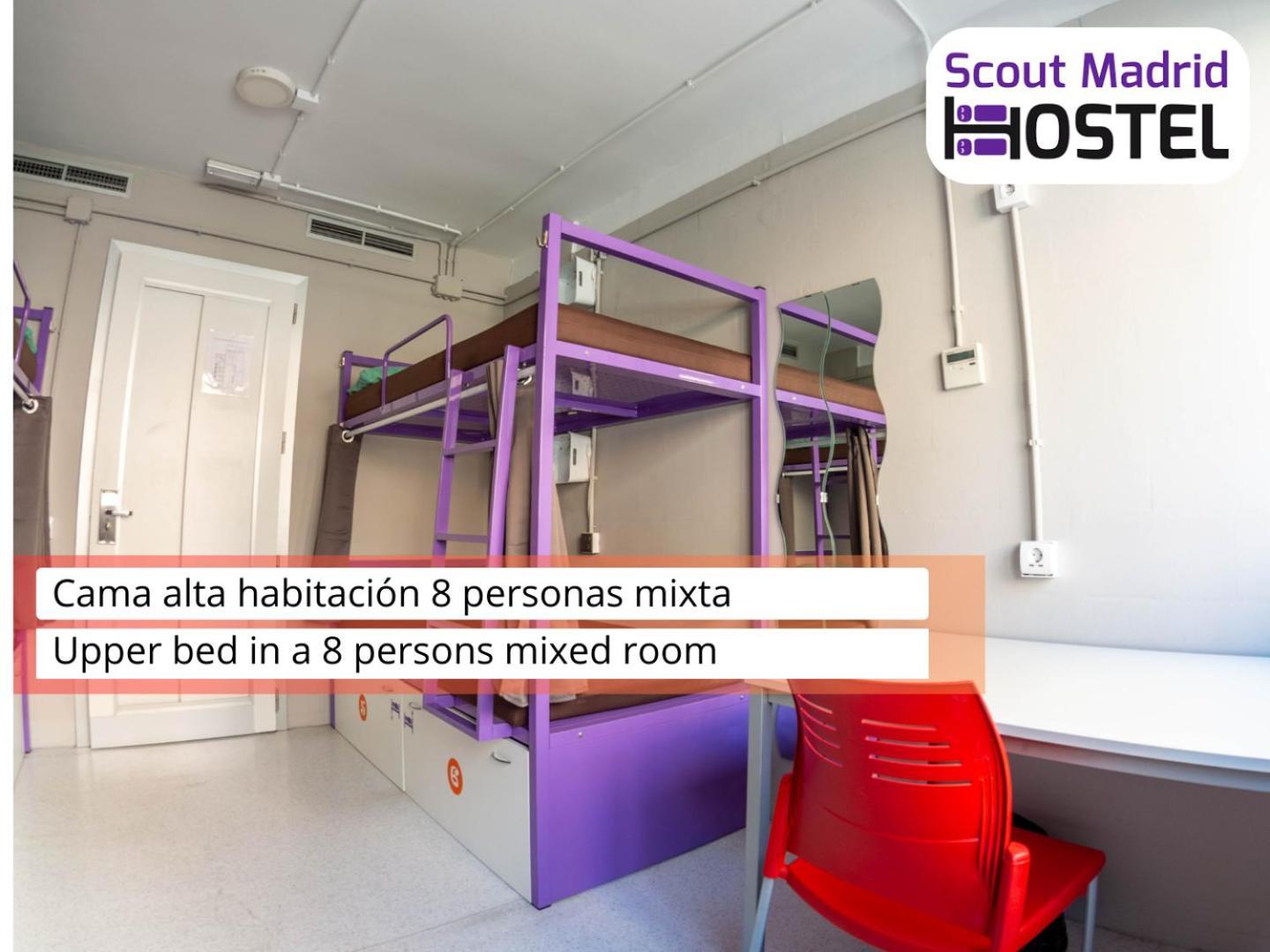 Scout Madrid Hostel Экстерьер фото